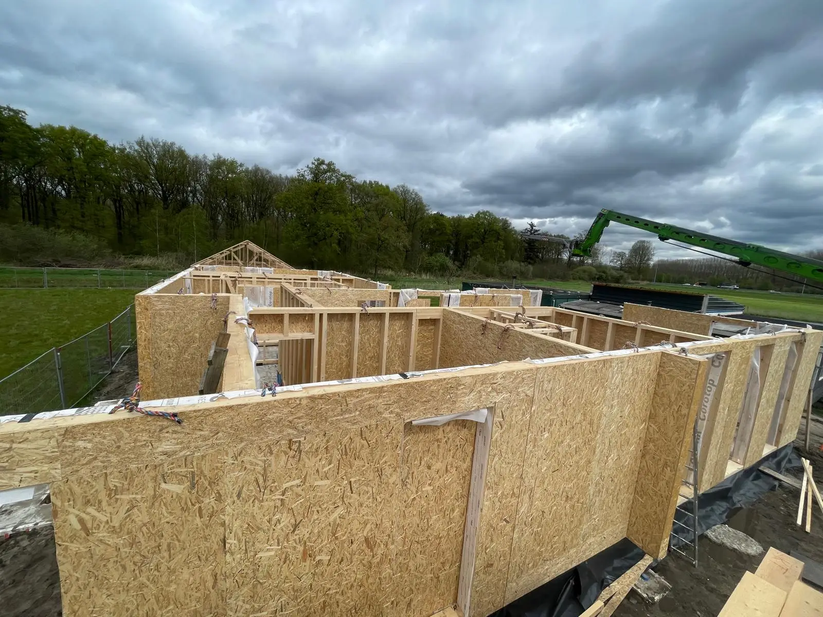 Bouw van een vrijstaand huis in Boxtel